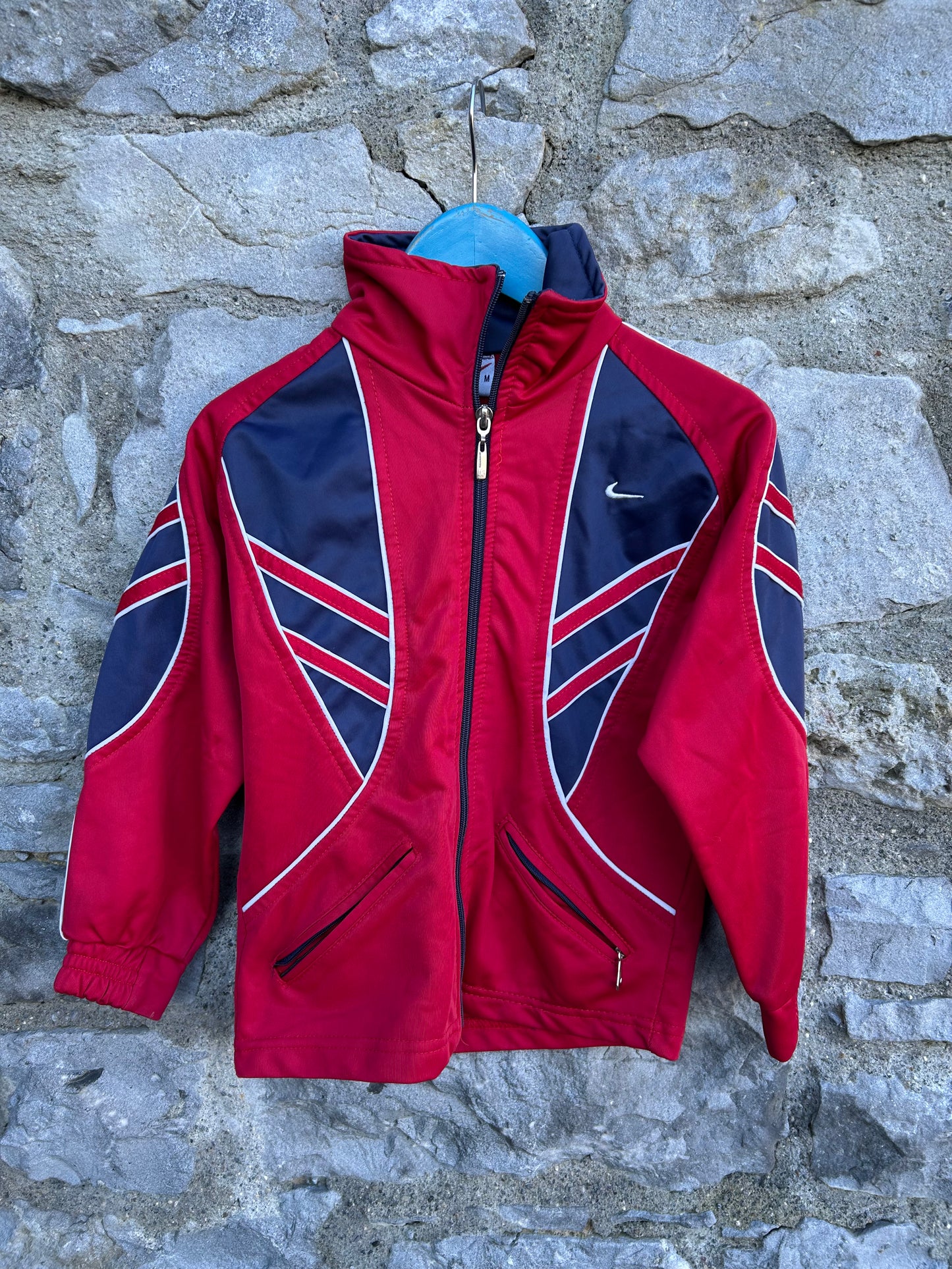 Y2K Red&navy sport jacket  4-5y (104-110cm)