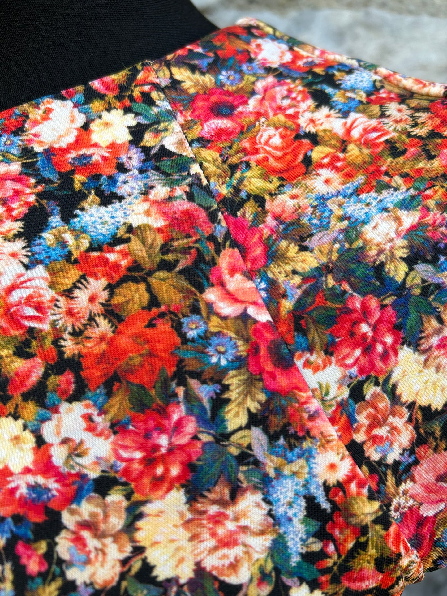 Colourful flowers dress uk 6-8