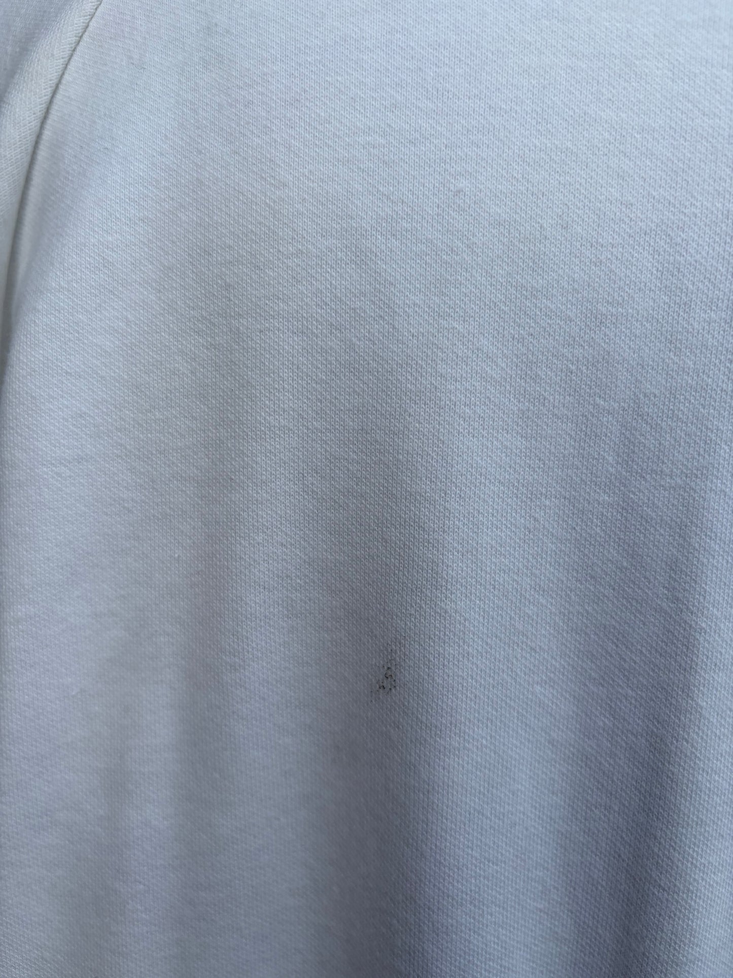 80s white&navy sport jacket uk 14