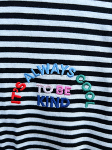 To be kind stripy top  13y (158cm)