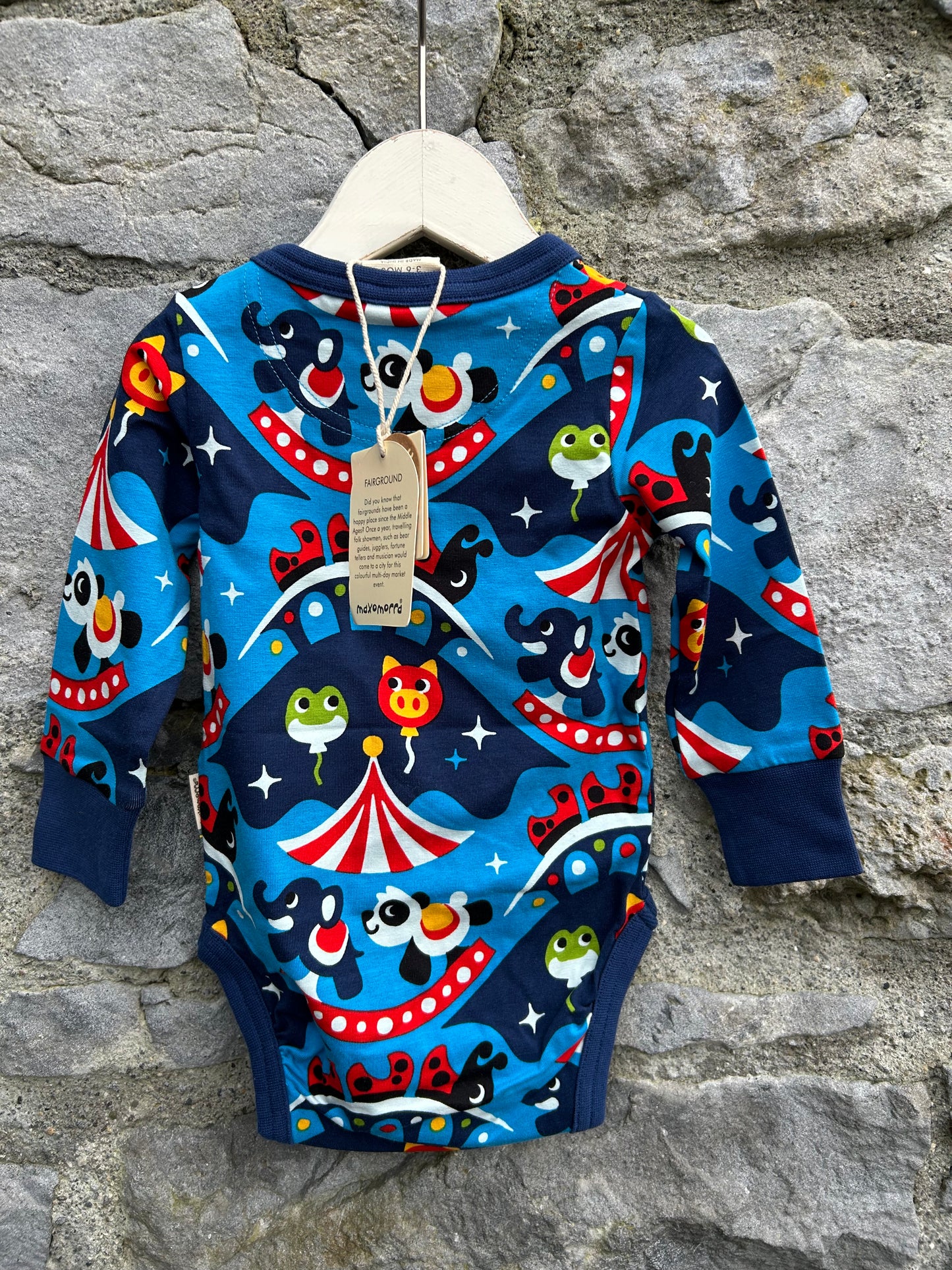 Fairground blue vest  3-6m (62-68cm)