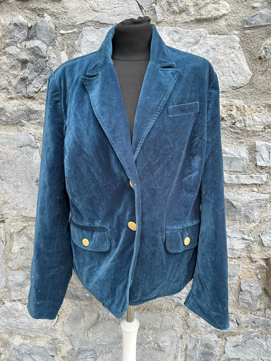 Petrol velvet jacket uk 16-18