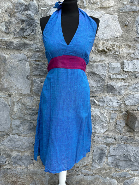 Blue dress uk 8-10