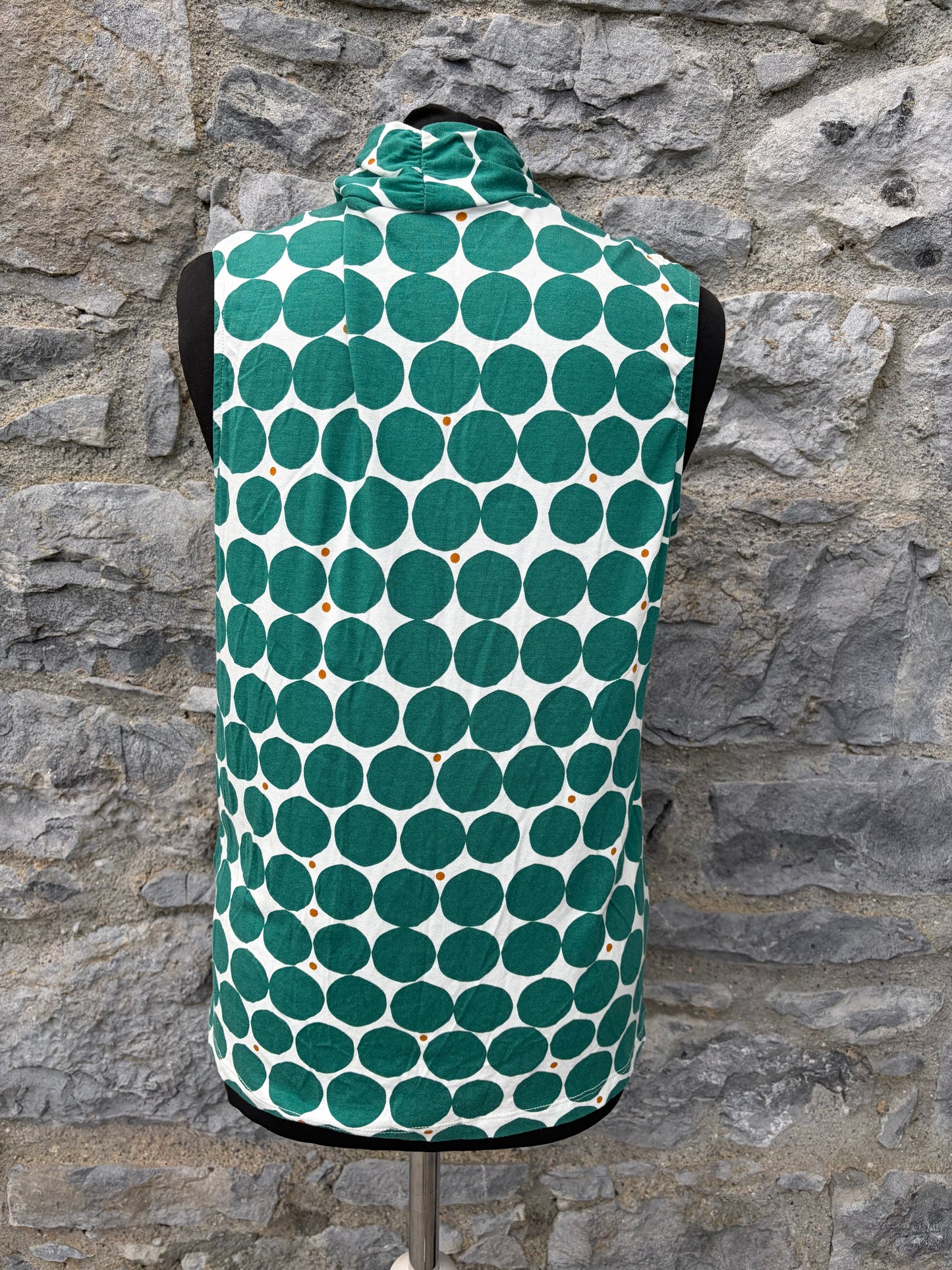 Green mega dots top uk 8-10