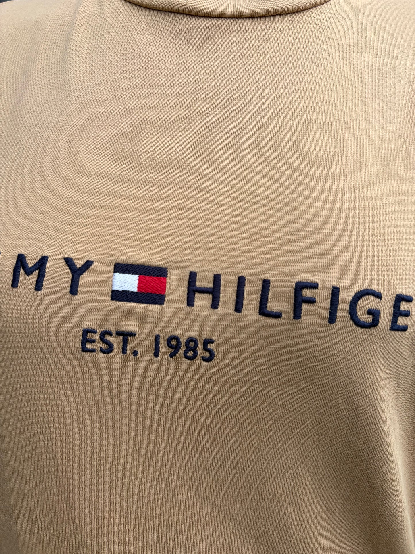 TH beige slim fit T-shirt Small