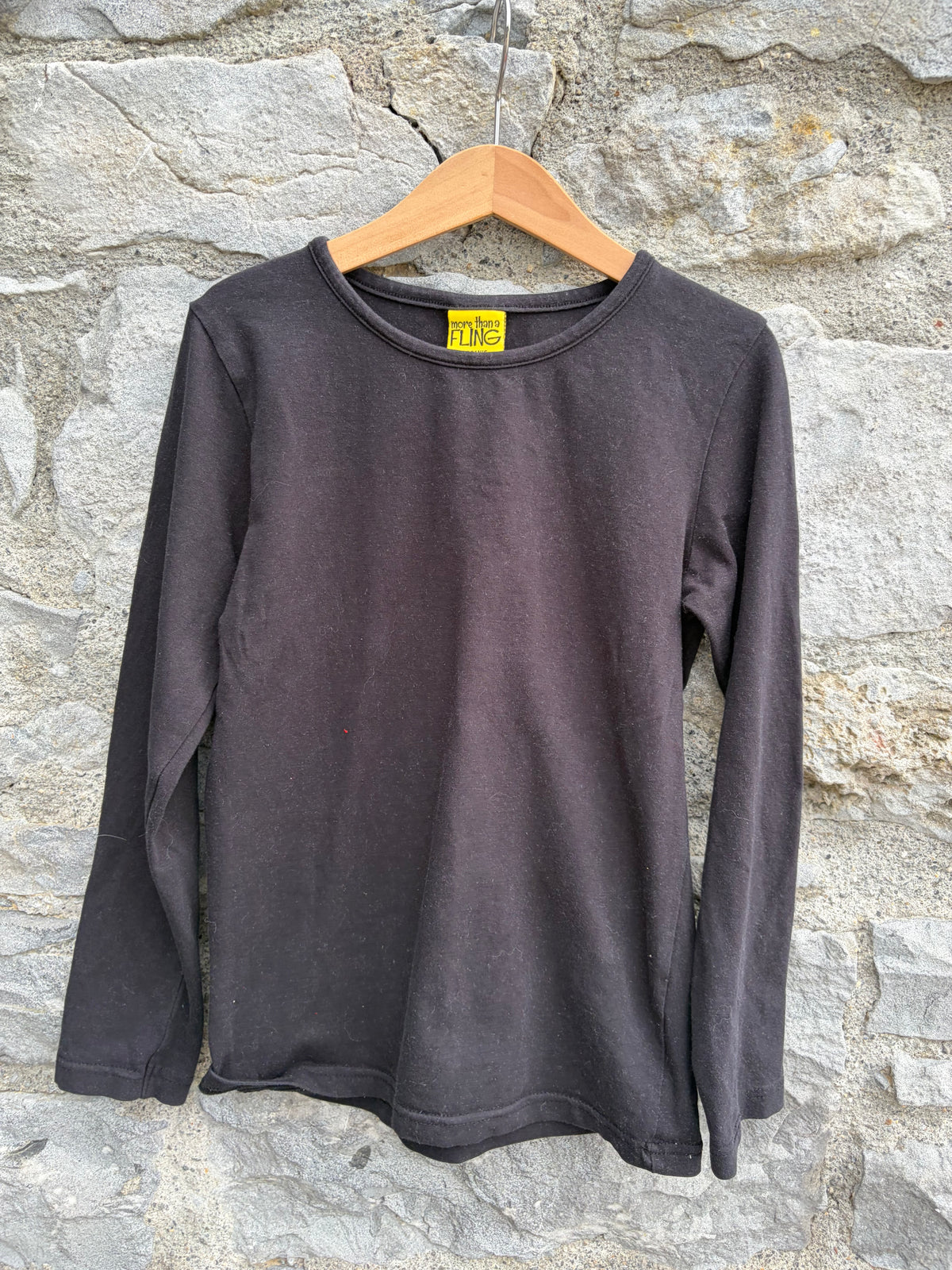Black top 7-8y (122-128cm)