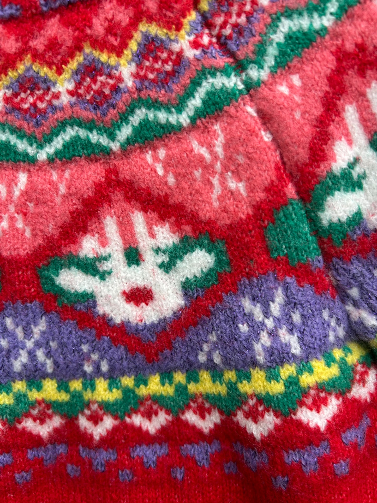 Red Christmas jumper 9-12m (74-80cm)