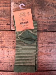 Green stripy socks  1-2y (80-92cm)