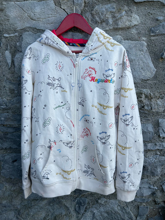 Hogwarts white hoodie  12-13y (152-158cm)