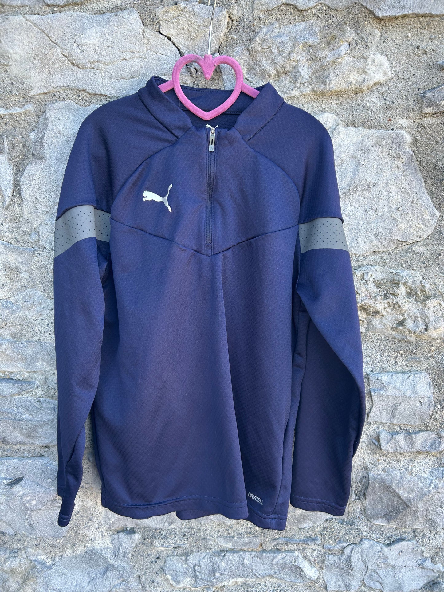 Navy sport top  11-12y (146-152cm)