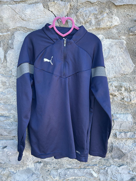 Navy sport top  11-12y (146-152cm)