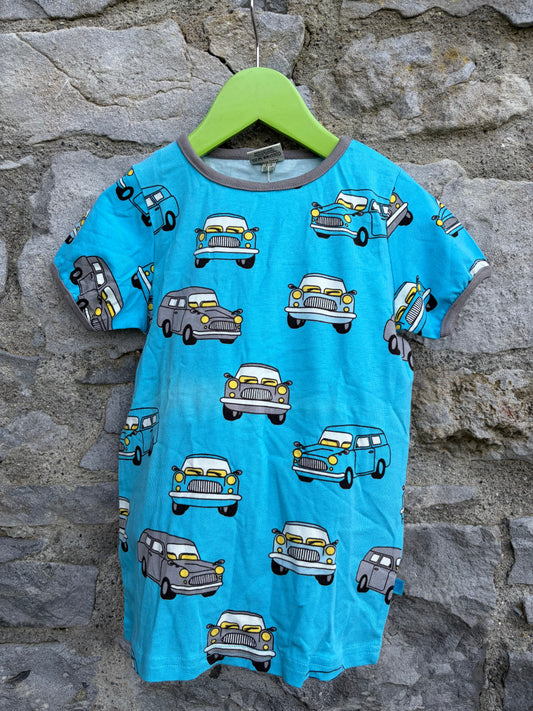 Cars blue T-shirt  4-5y (104-110cm)