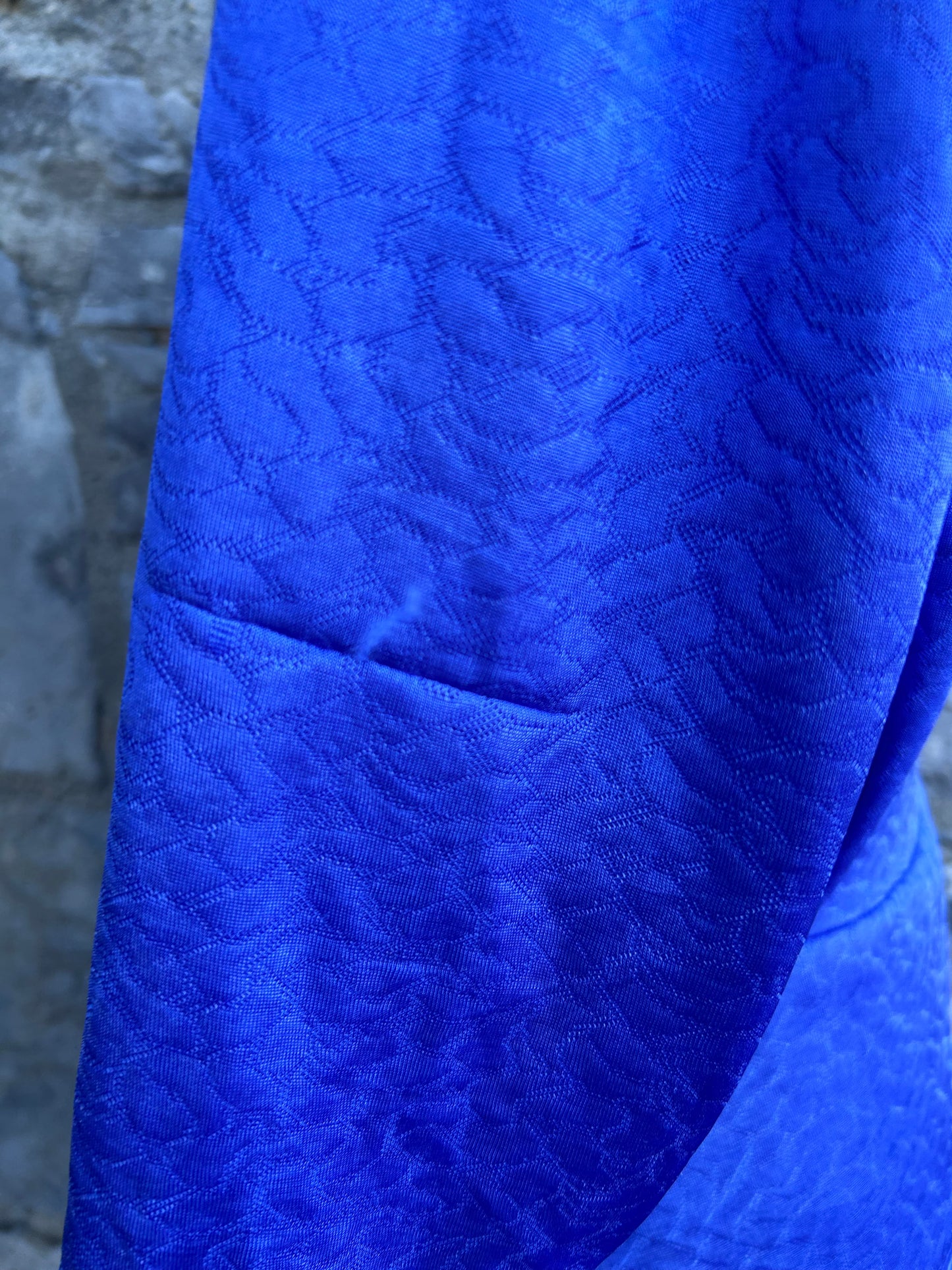 80s blue tunic uk 10