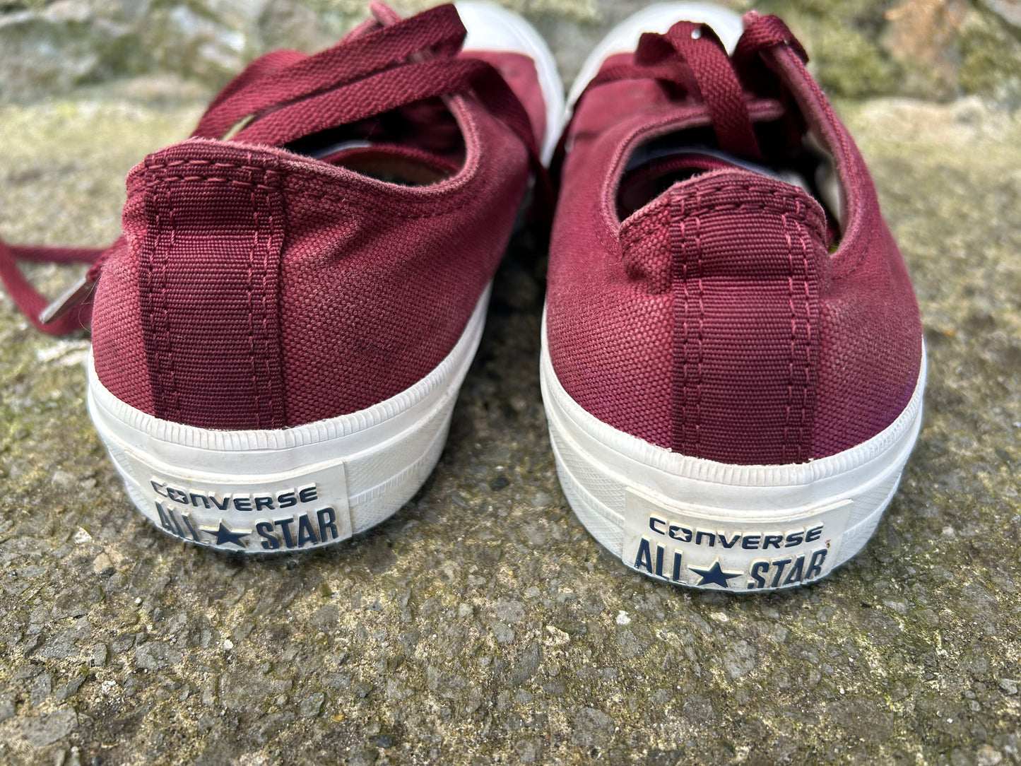 Maroon trainers  uk 8 (eu 41.5)