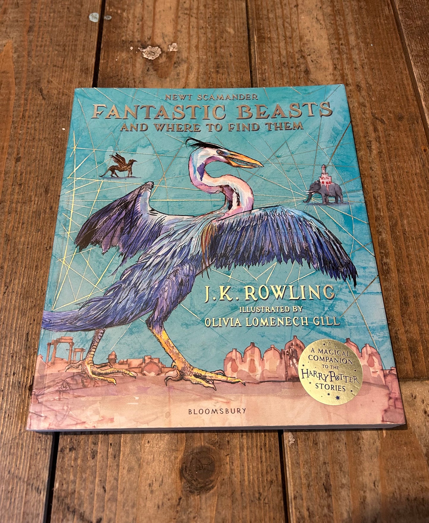 Newt Scamander's Fantastic Beasts and Where to Find Them by J.K.rowling