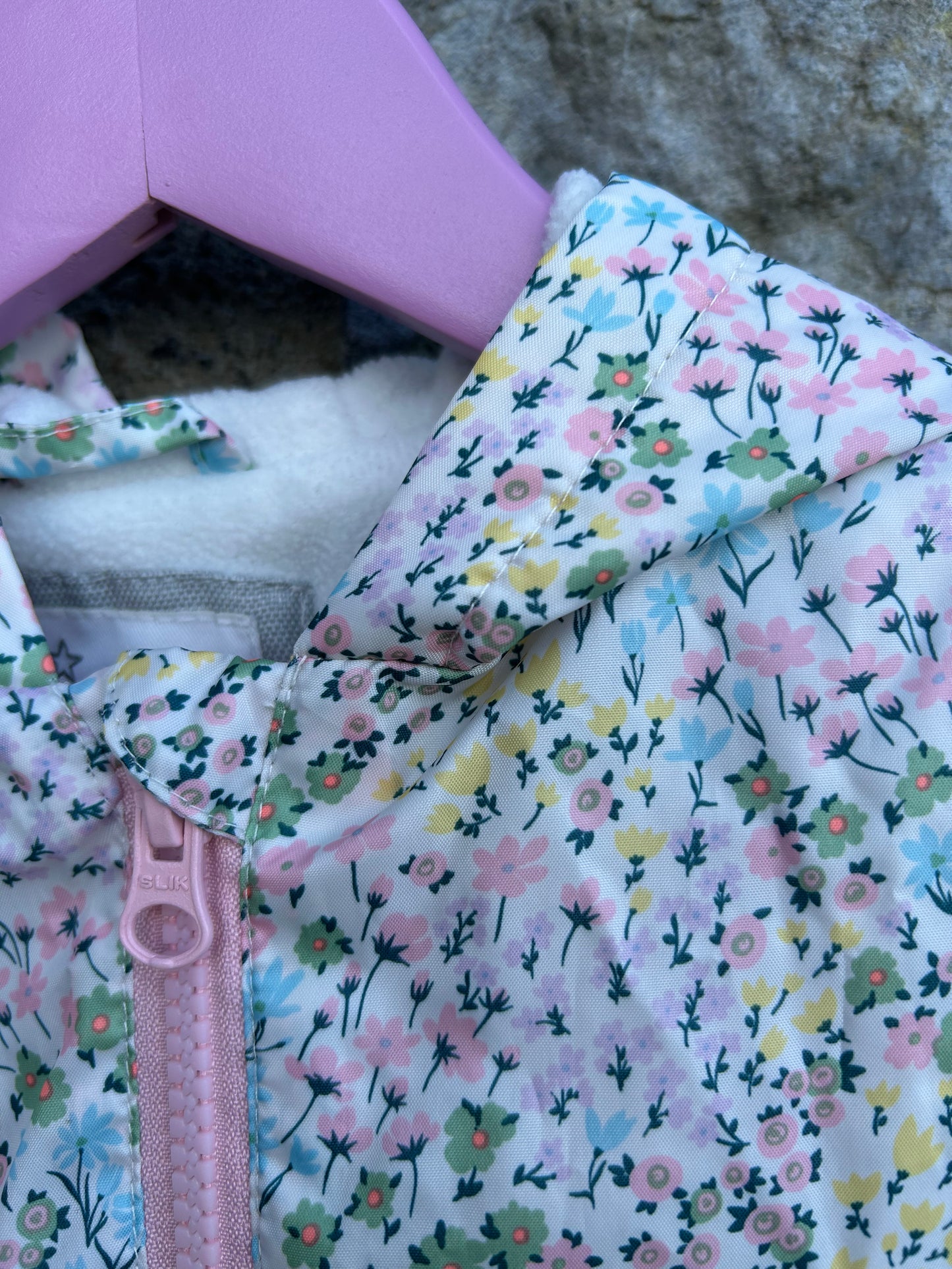 Pink meadow jacket 2-3y (92-98cm)