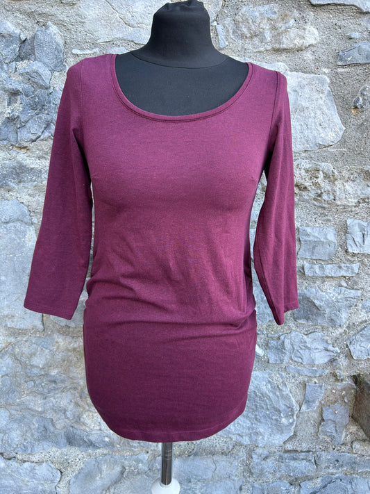 Maroon maternity top uk 6
