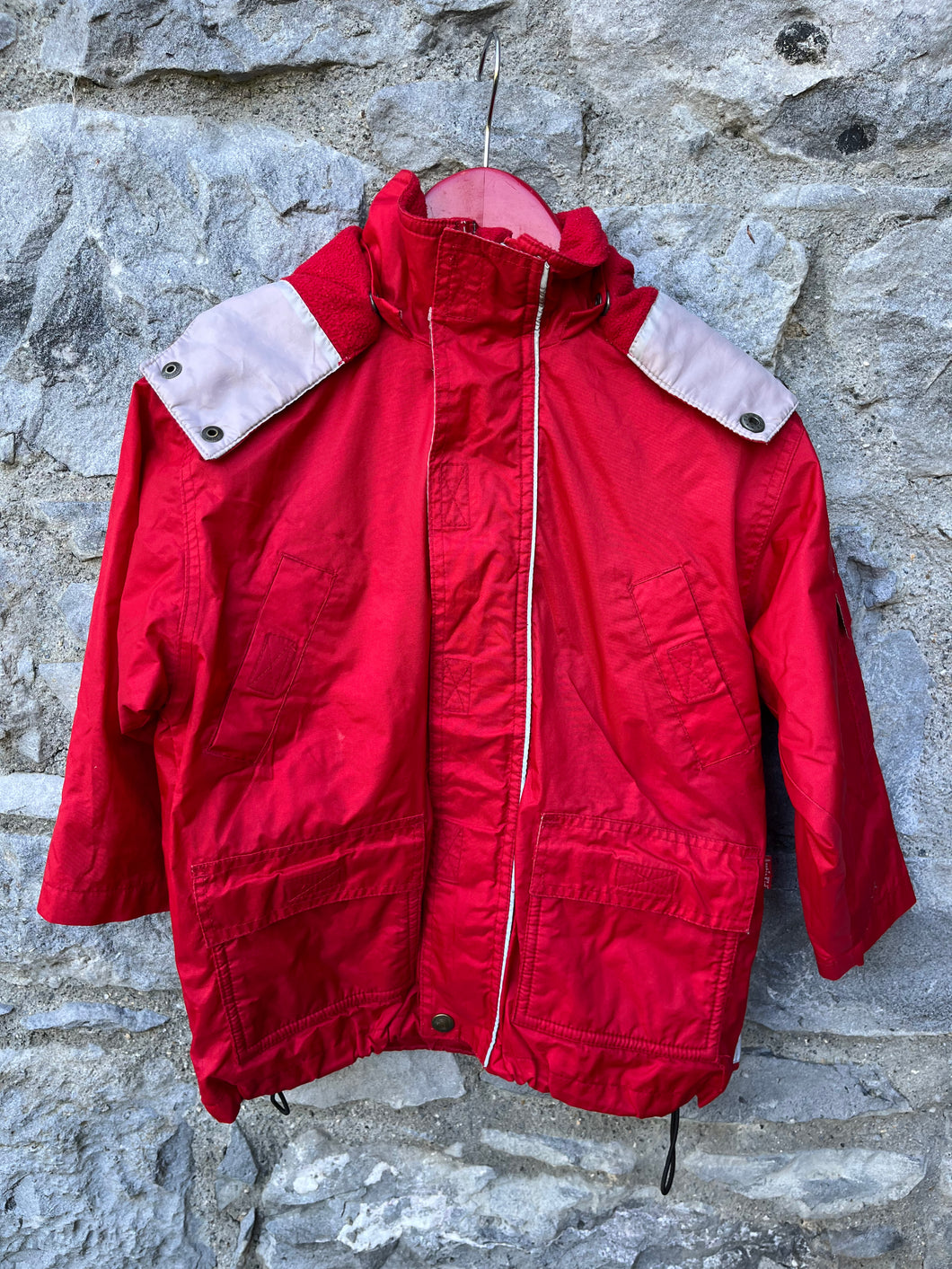 90s red jacket  3y (98cm)