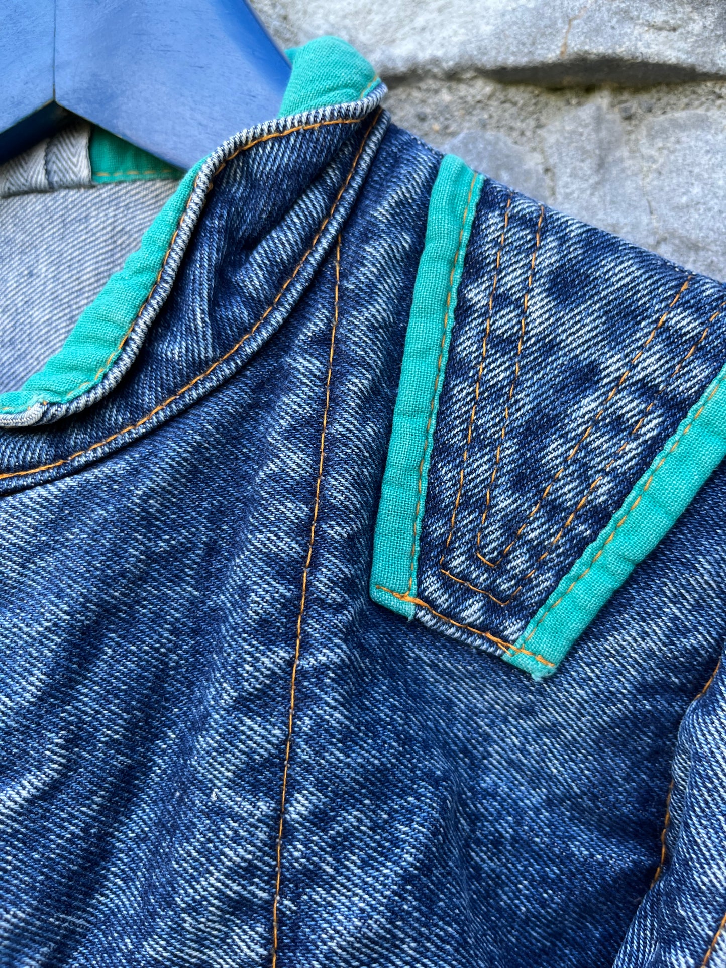 80s denim jacket  3y (98cm)