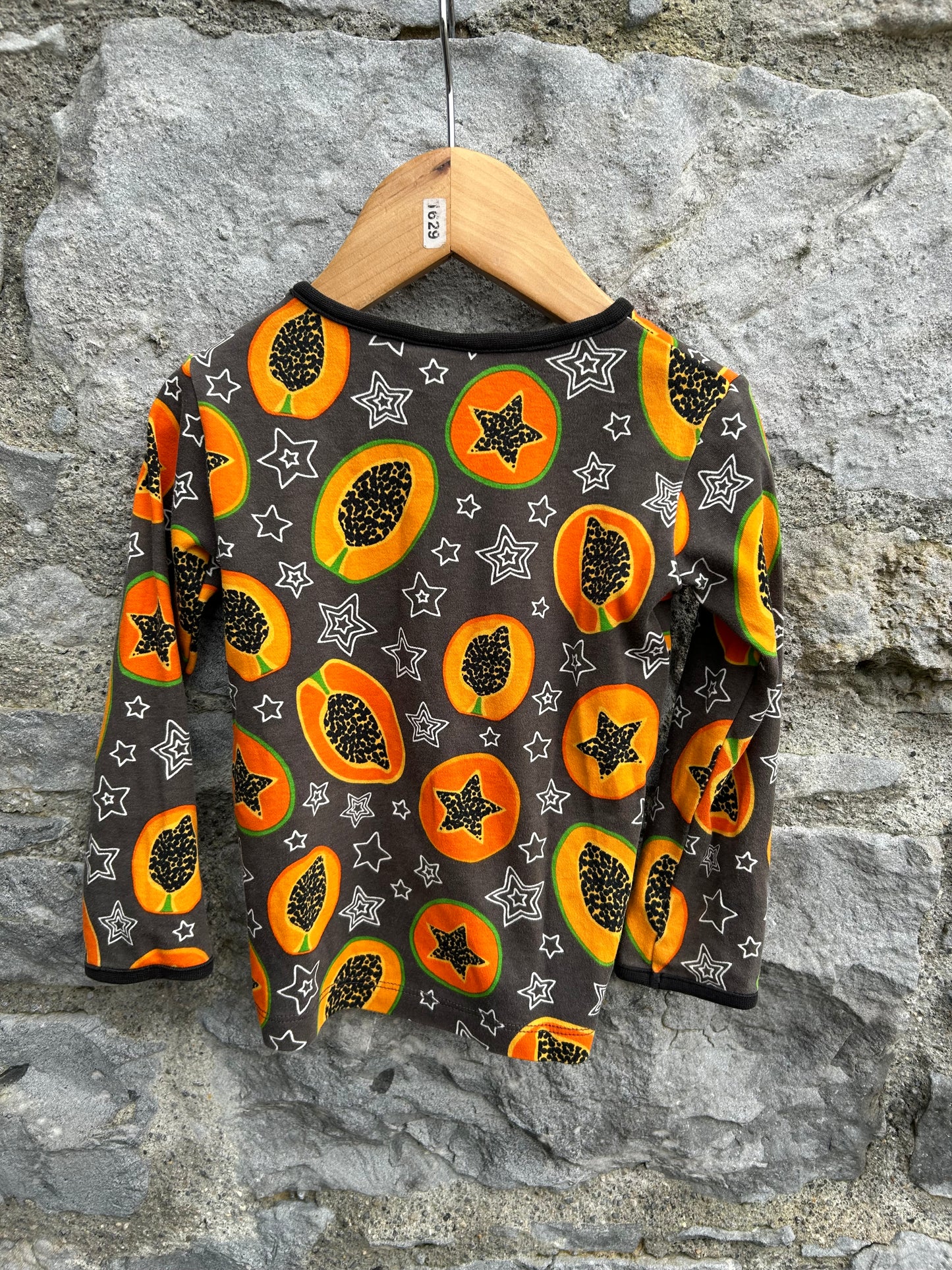 Papaya charcoal top 18m (86cm)