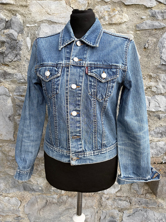 90s Rocky denim jacket uk 6-8