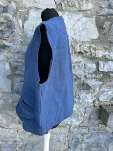 Blue waistcoat XL/XXL