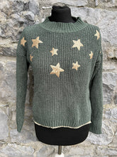 Load image into Gallery viewer, Stars khaki jumper  13-14y (158-164cm)
