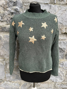 Stars khaki jumper  13-14y (158-164cm)
