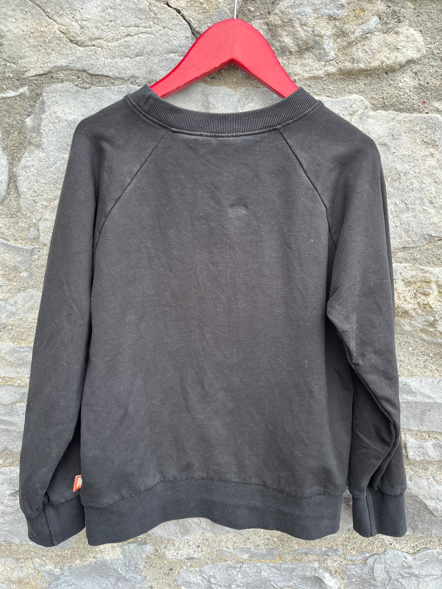 Rhino black sweatshirt  10y (140cm)