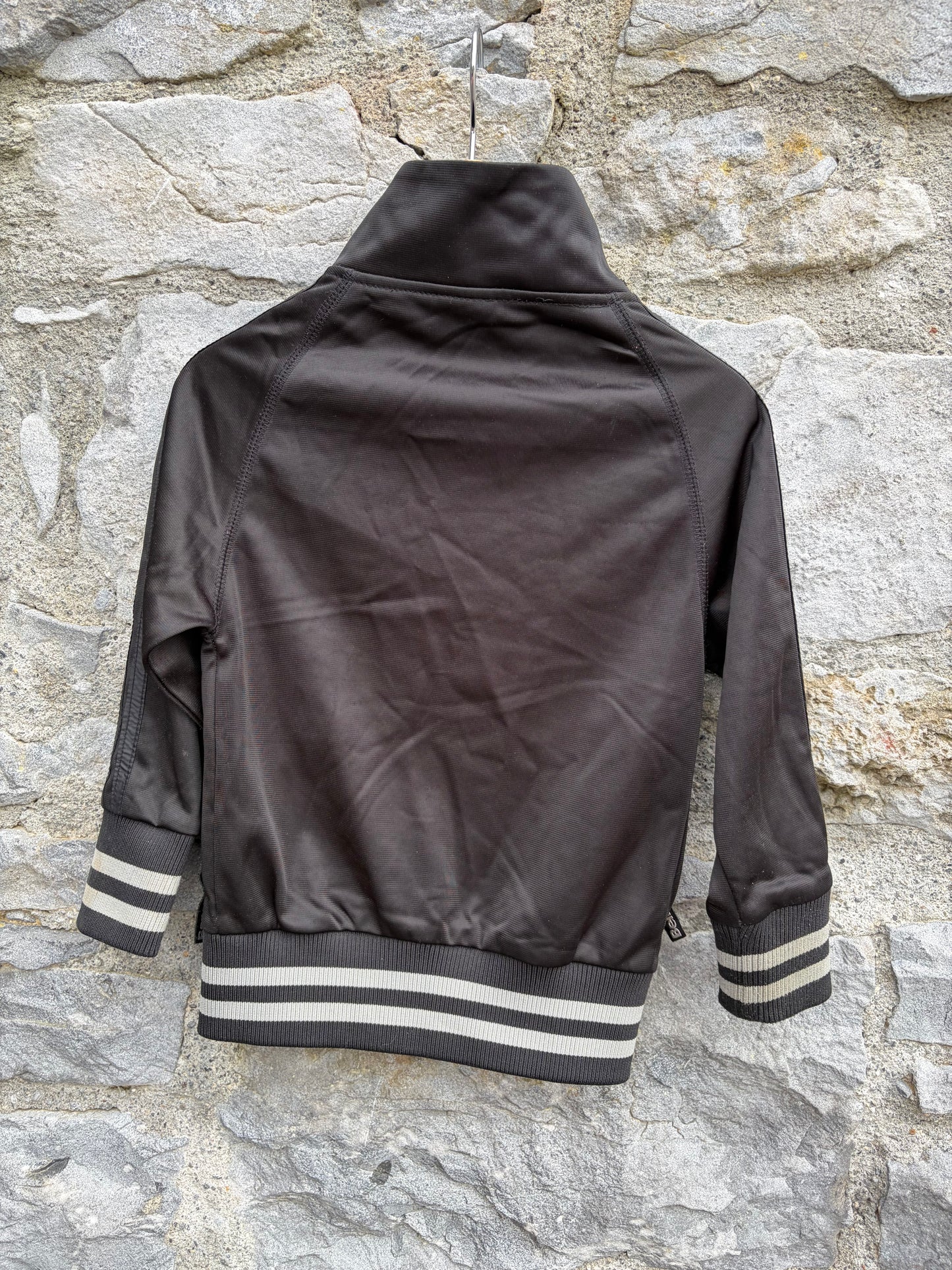 Black track jacket  2-3y (92-98cm)