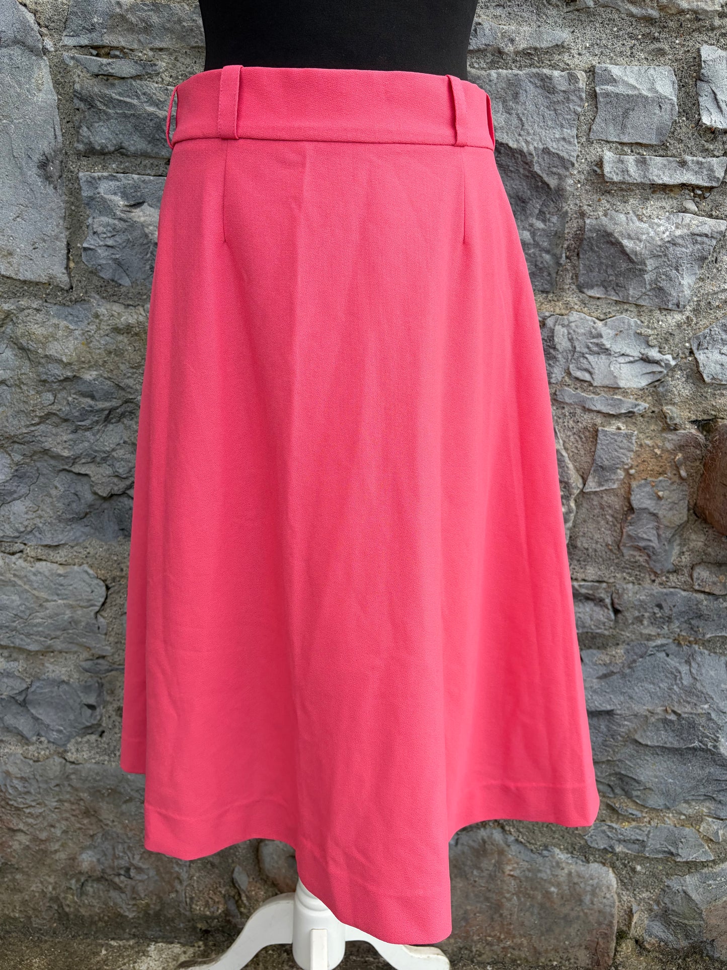 80s coral skirt uk 10