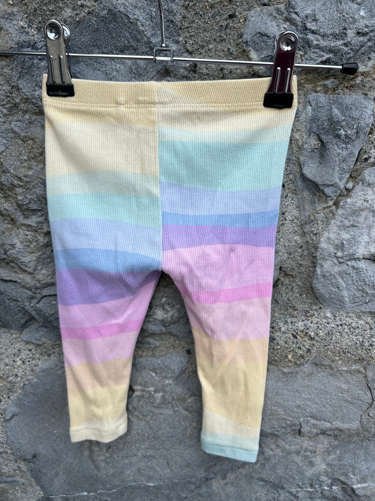 Rainbow leggings  6-9m (68-74cm)