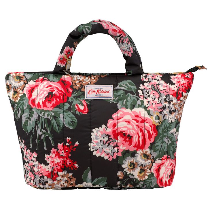 Floral padded bag