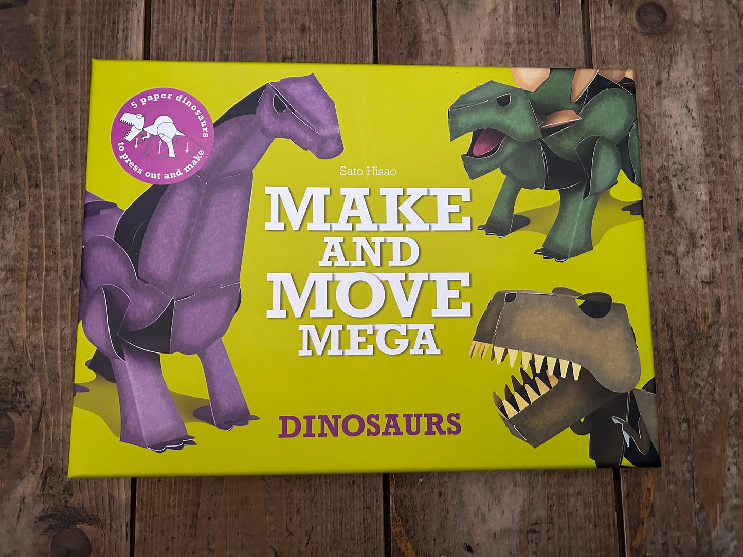 Make and move mega dinosaurs