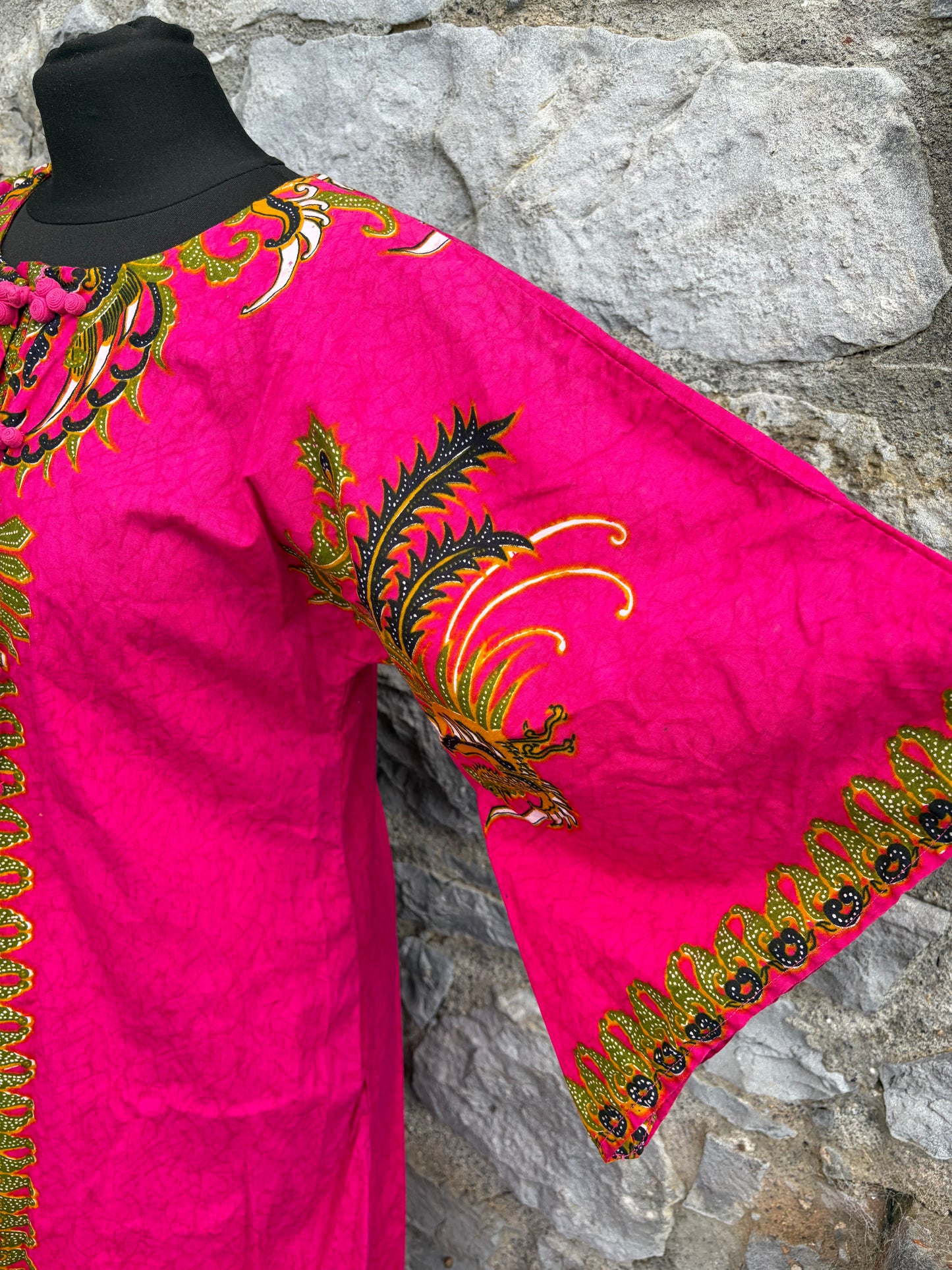 90s pink caftan uk 6-8