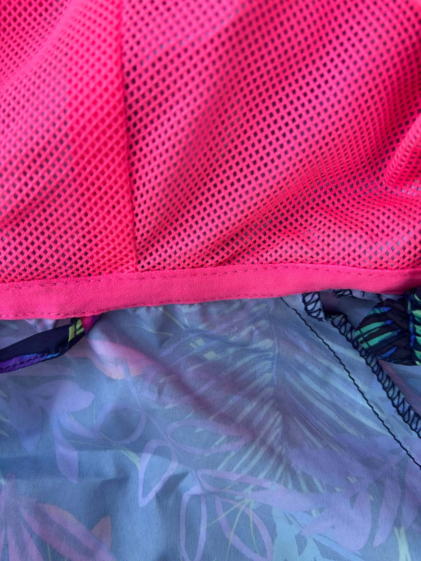 Tropical leaves light jacket 9-10y (134-140cm)