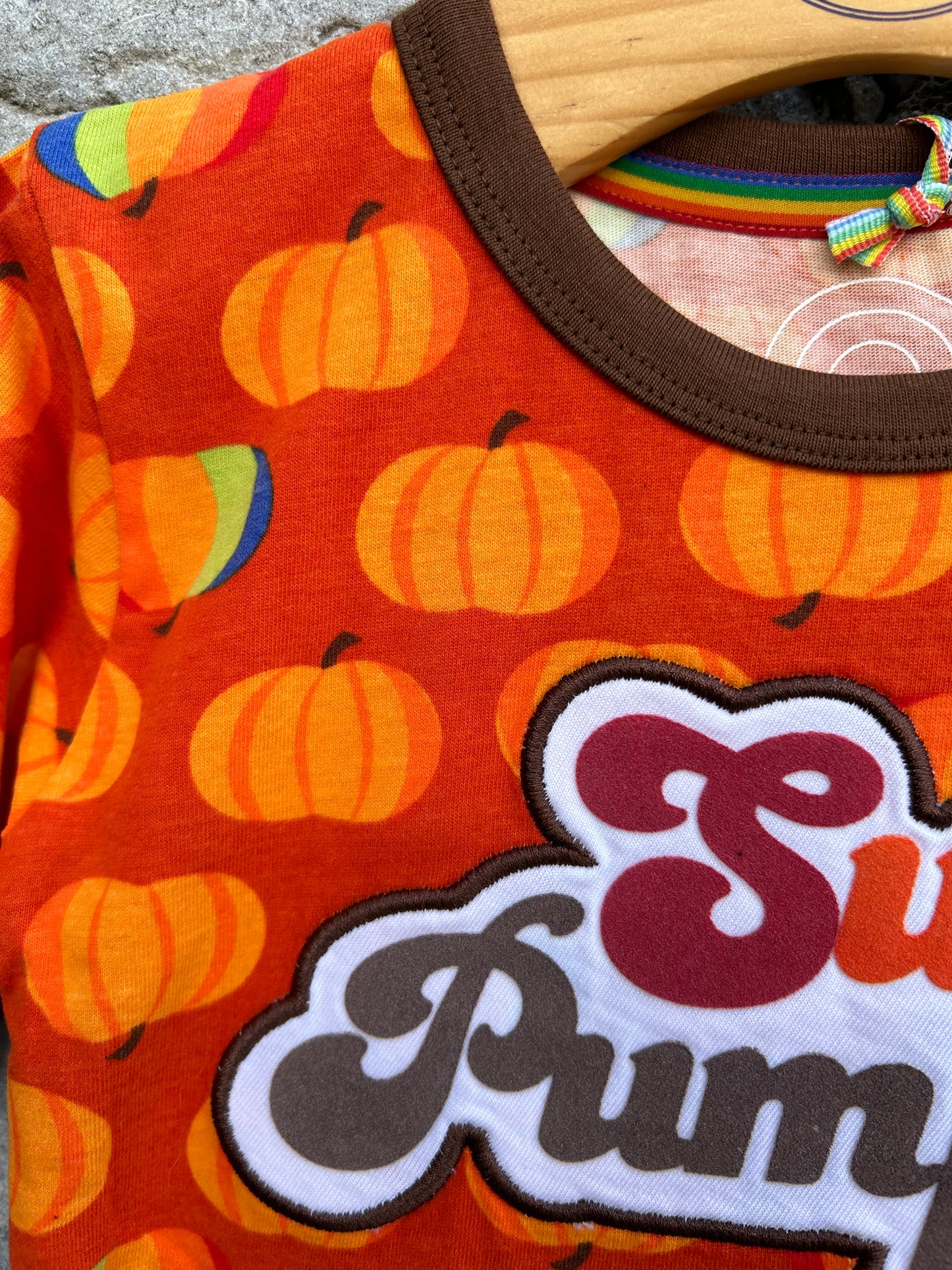 Super Pumpkin Orange T-shirt  12-18m (80-86cm)