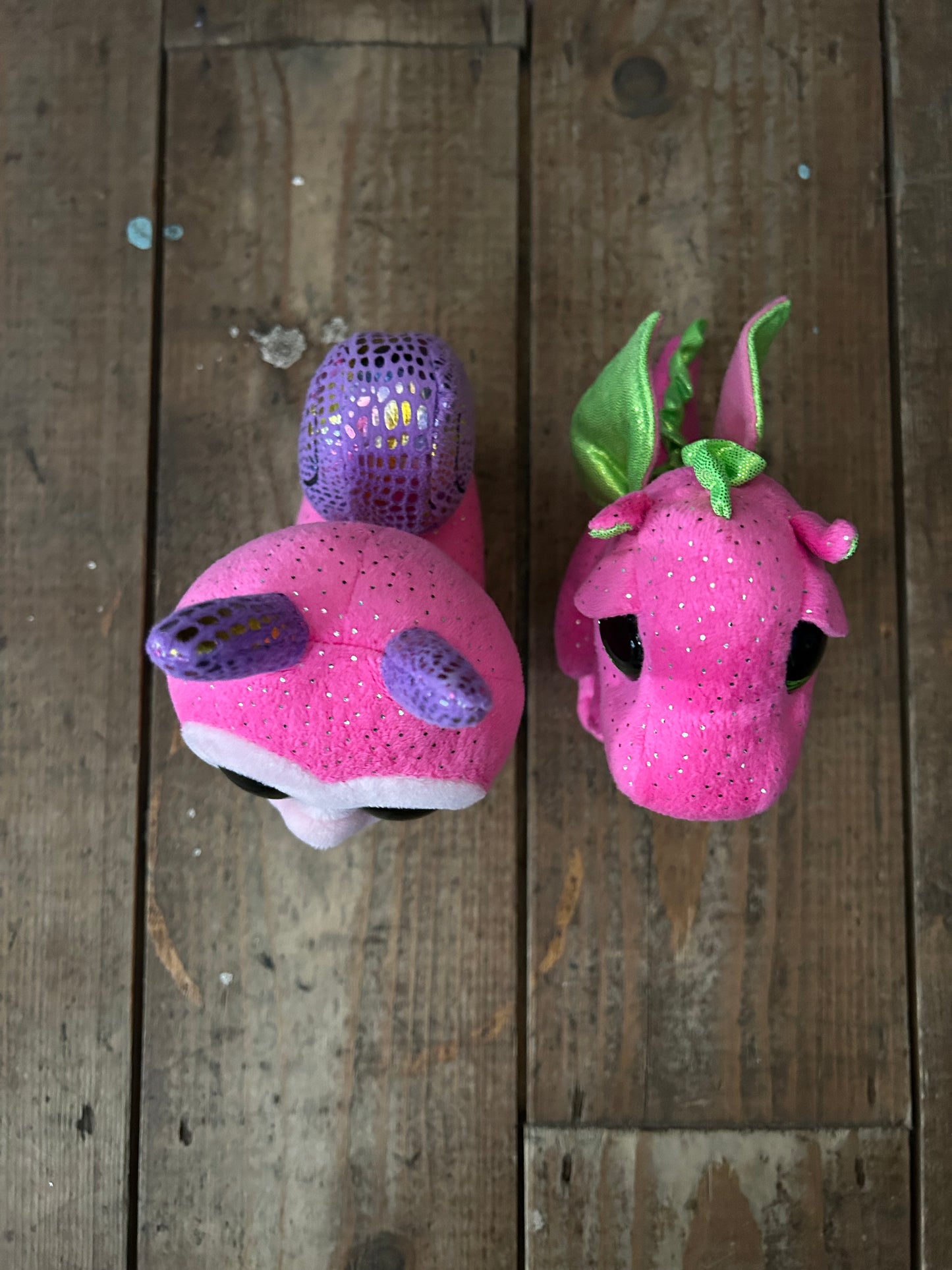 Pink snail&dragon