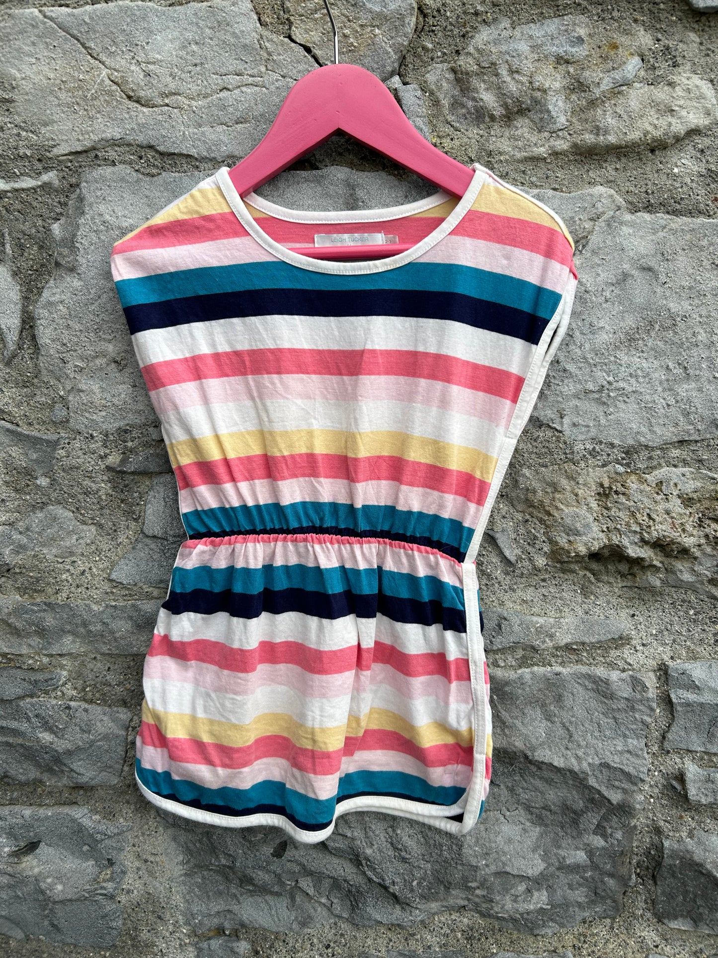 Stripy dress 2-3y (92-98cm)