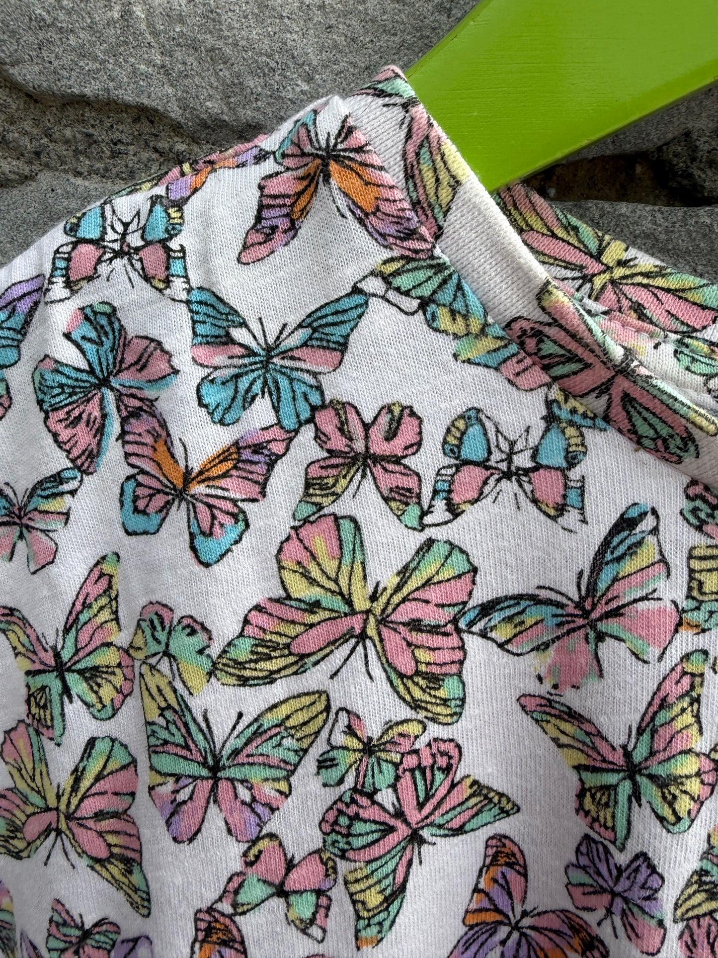 Colourful butterflies dress  3-4y (98-104cm)