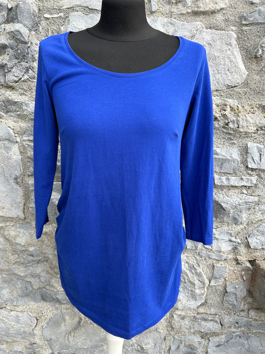 Blue maternity top uk 10-12