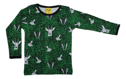 Hiding in the Grass green top  6y (116cm)