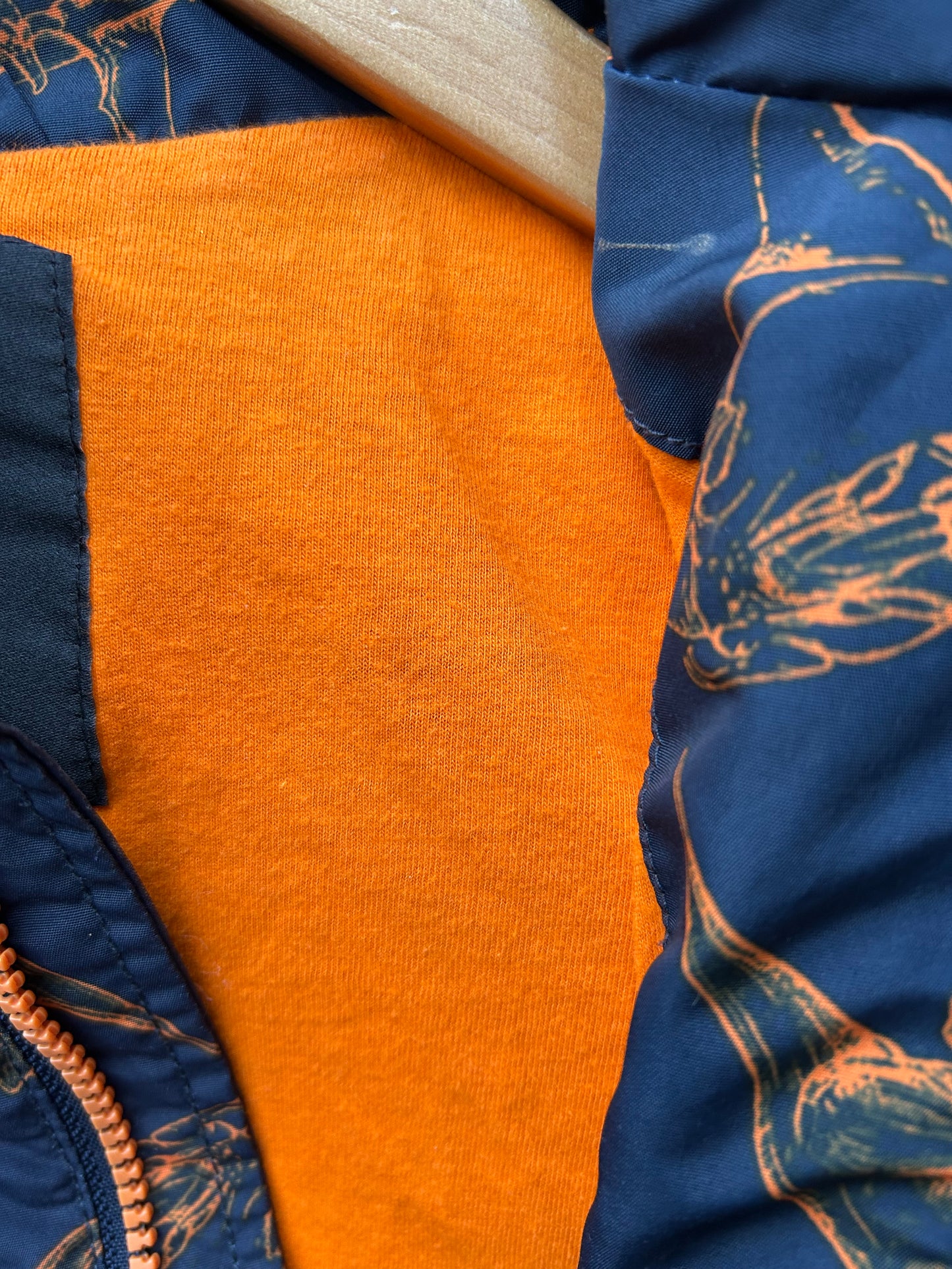 Dinosaurs navy jacket 9-12m (74-80cm)