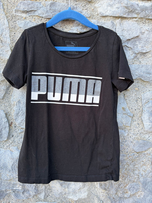 Black logo t-shirt  6-7y (116-122cm)