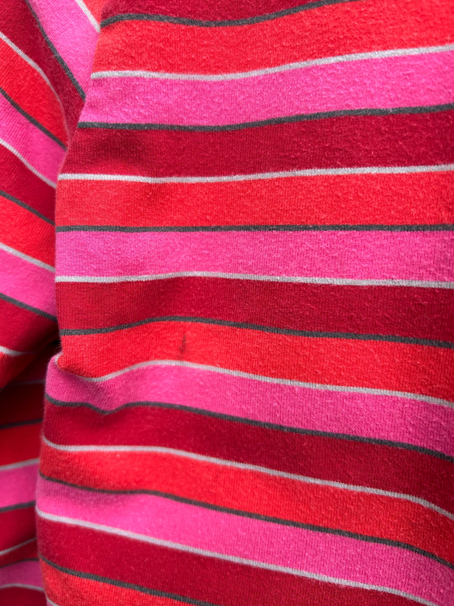 Pink& red stripy 3-4y (98-104cm)