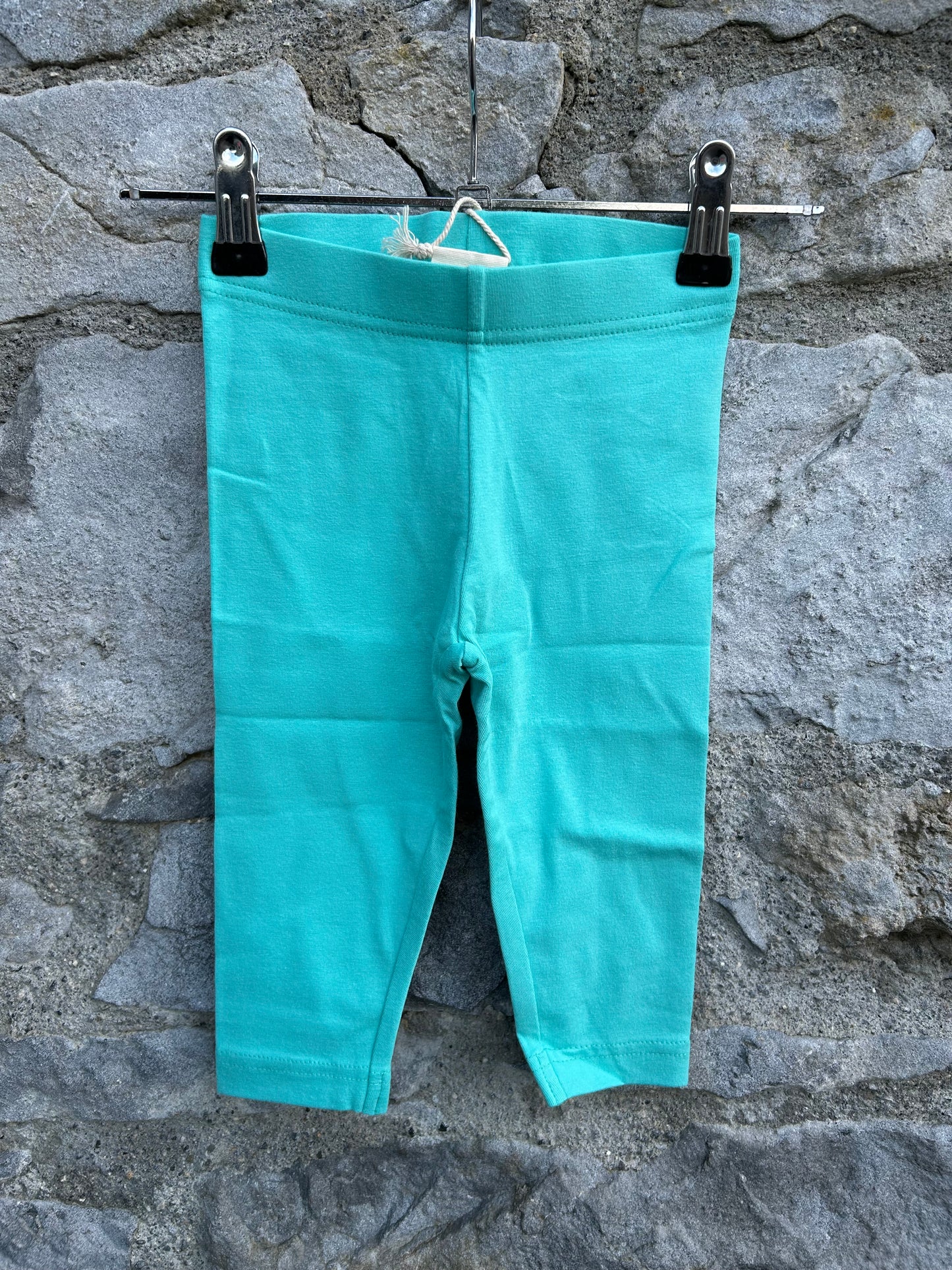 Aquamarine cropped leggings 9-12m (74-80cm)