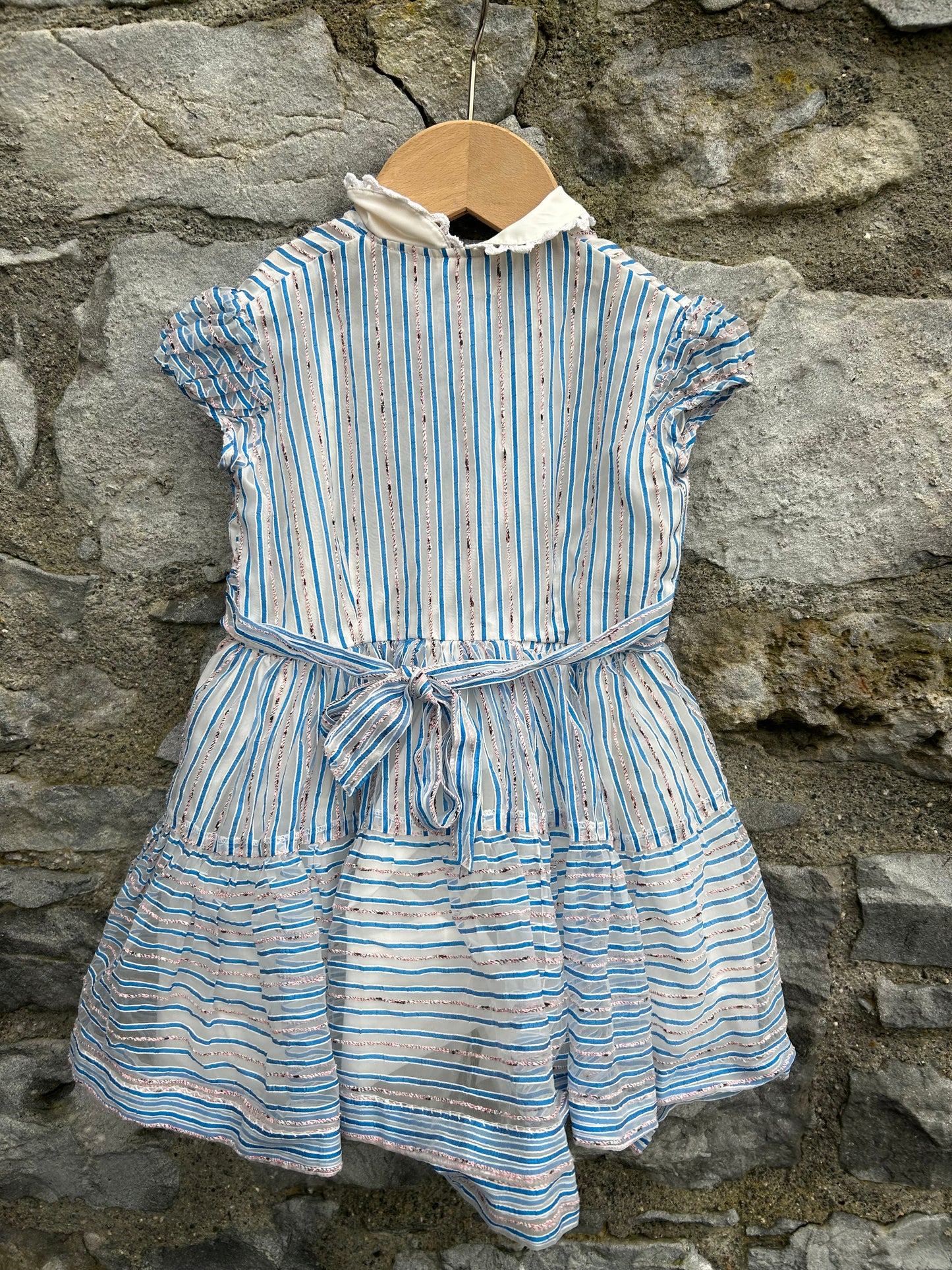 70s stripy dress  2-3y (92-98cm)