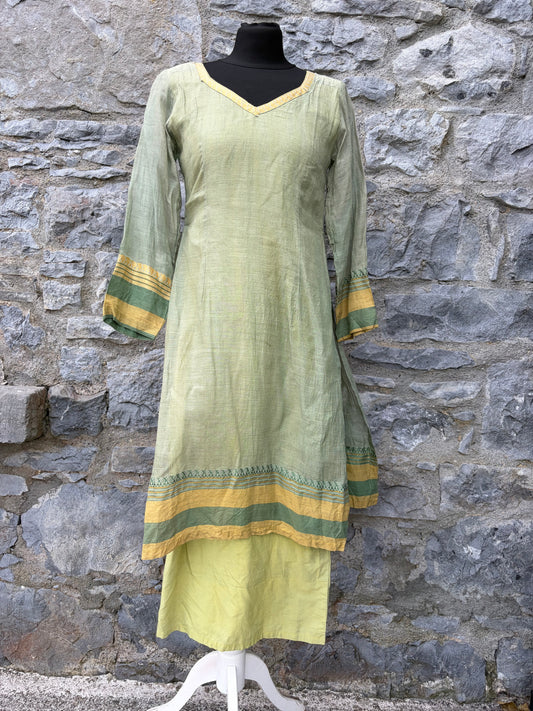90s green tunic uk 4-6