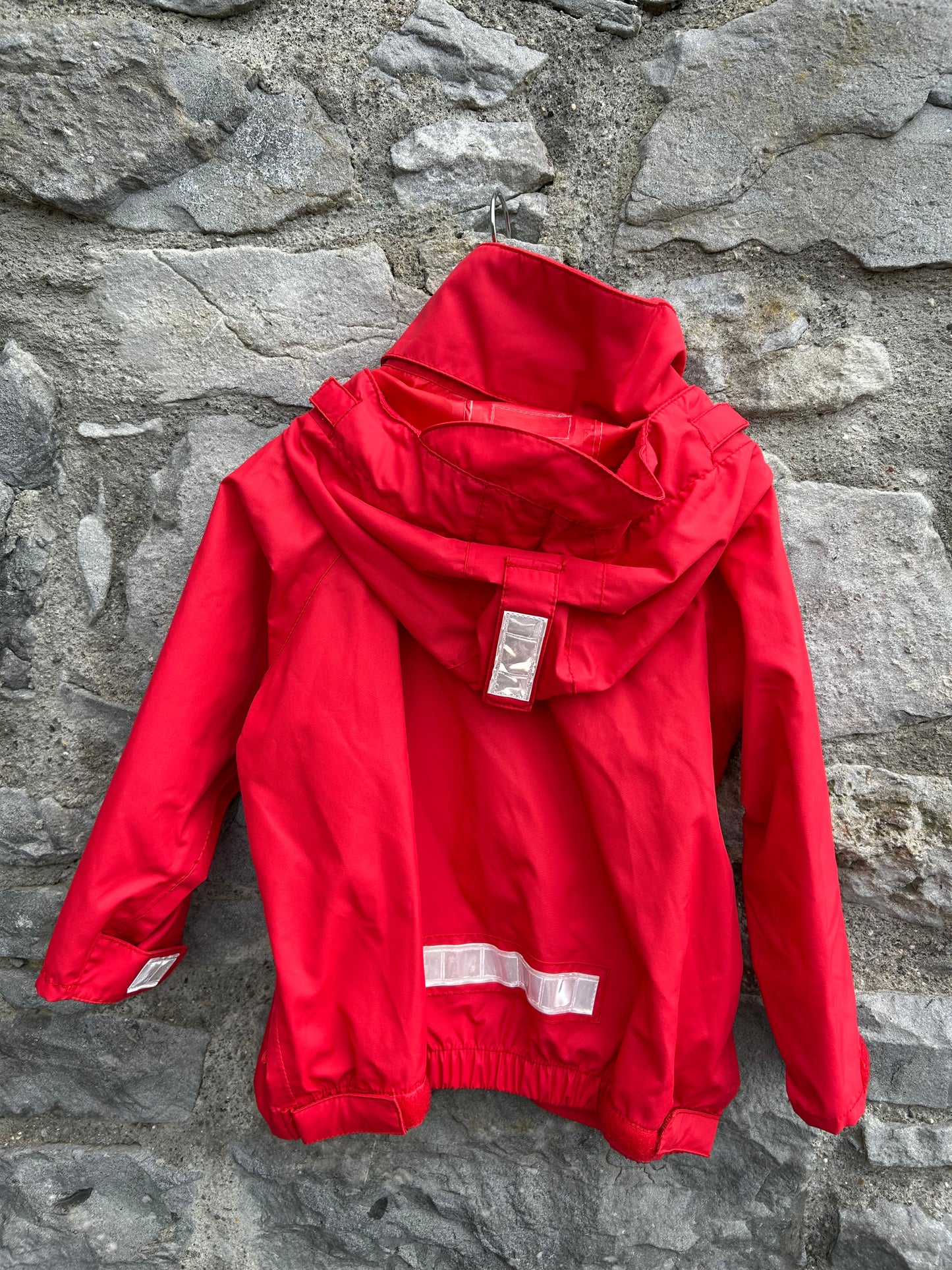 Red waterproof jacket  2-3y (92-98cm)