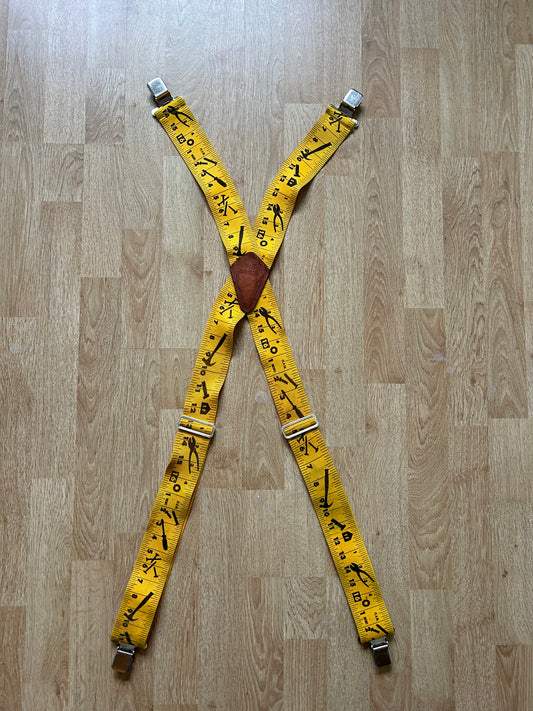 Yellow suspenders